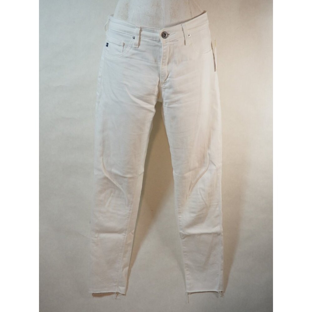 Adriano Goldschmied White The Legging Ankle Super Skinny Ankle Jeans, Size 30